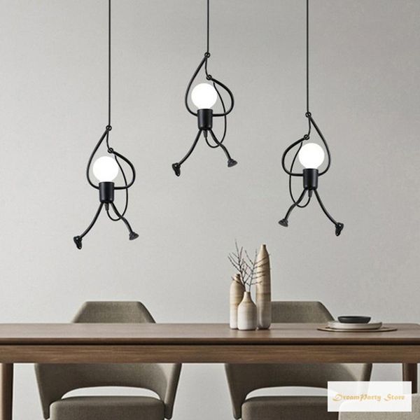 

pendant lamps creative swing villain chandelier