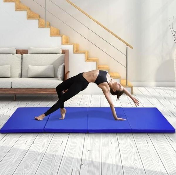 

5cm extra thicken non-slip men's fitness mat high density exercise yoga mats for gym home gymnastics