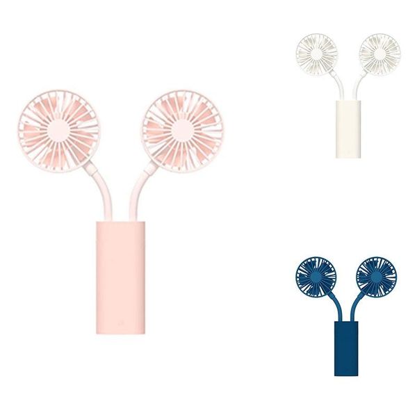

small handheld fan,dual head fan,2-in-1 multi-purpose fan,mini personal fan,3 speed adjustable,for travel electric fans