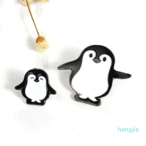 1 шт. Harajuku stroy эмаль kawaii белый черный пингвин брош значки отворотки булавки безопасные броши шарф круто мальчик женщин ювелирные изделия gifts1
