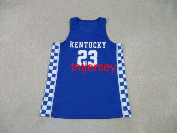 Genähtes Basketball-Trikot der Kentucky Wildcats, weißes Herren-Sticktrikot, Größe XS-6XL, individuelle Basketball-Trikots mit beliebigem Namen und Nummer