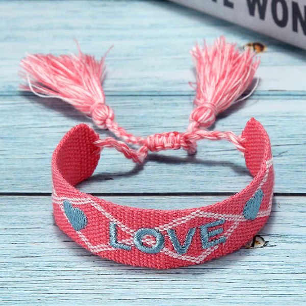 

souvenirs woven bracelet hand jewelry wrist band tassel embroidery nepalese national style zhivania 12