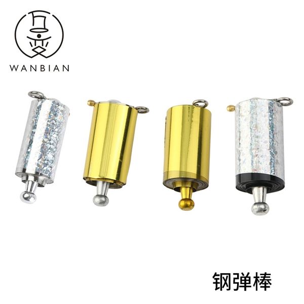 

magic props shrinking steel elastic golden hoop telescopic stick magic toy