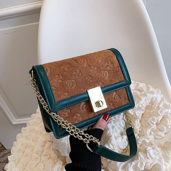 

female bags frosted printed letter trend fashion chain multi-layer messenger bag