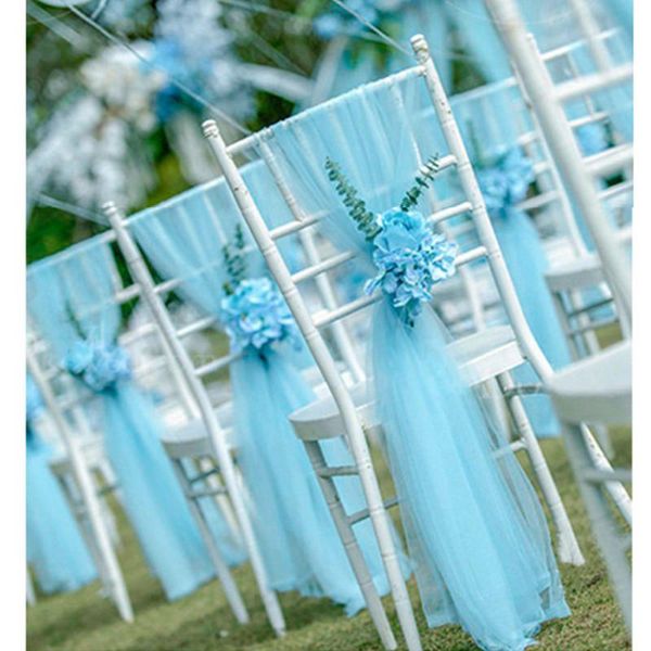 

other event & party supplies weddinggauze mantle scene decoration staircase chair back arched door for arrangement swiss yarn custom