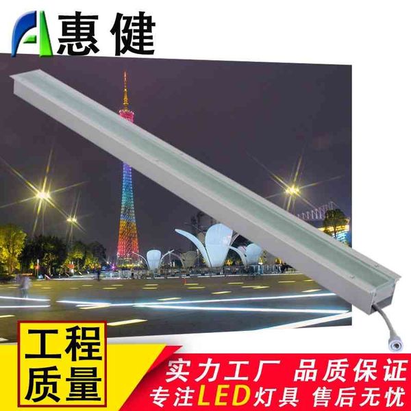 

huijian led splicing 10w12w15w outdoor square park lawn waterproof rectangular buried lamp