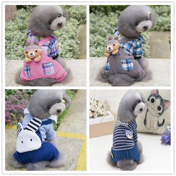 

warm dog winter coat for 4 l4gs pet dogs cotton clothes s-2xl f74 apparel