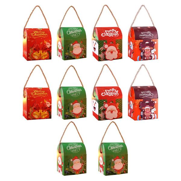 

gift wrap 10pcs satchel design christmas box portable wrapping