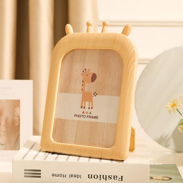 

creative 7-inch nordic ins style po frame set up children's cartoon desksmall ornaments wall wash frames