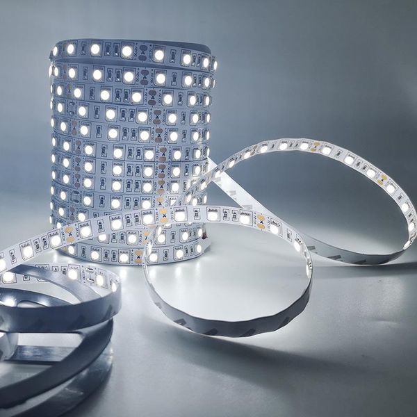 

strips fanlive 30m/lot dc12v flexible led strip lights ip65 waterproof background light 14.4w/m 12lm/led rgb smd ww/w/r/g/b color