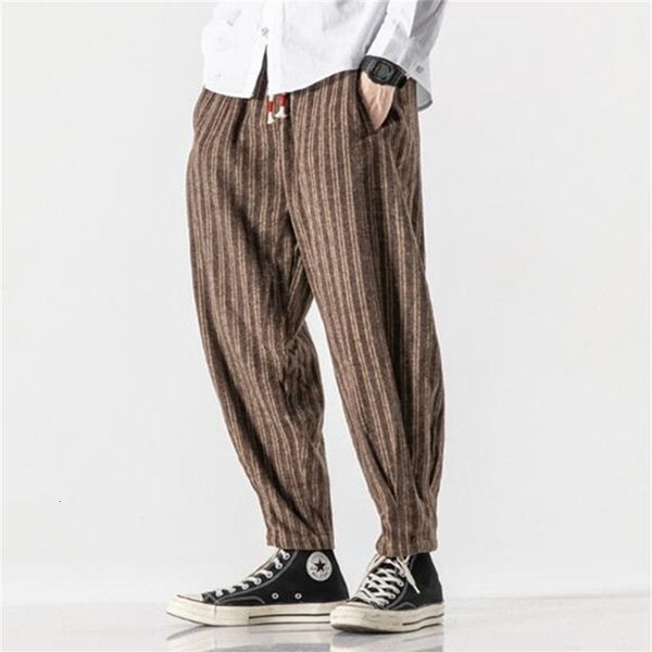 

men's leisure autumn fashion joggers slim fit pants men flannel pants sweatpants harem sweat pants hombre eunderwear, Black