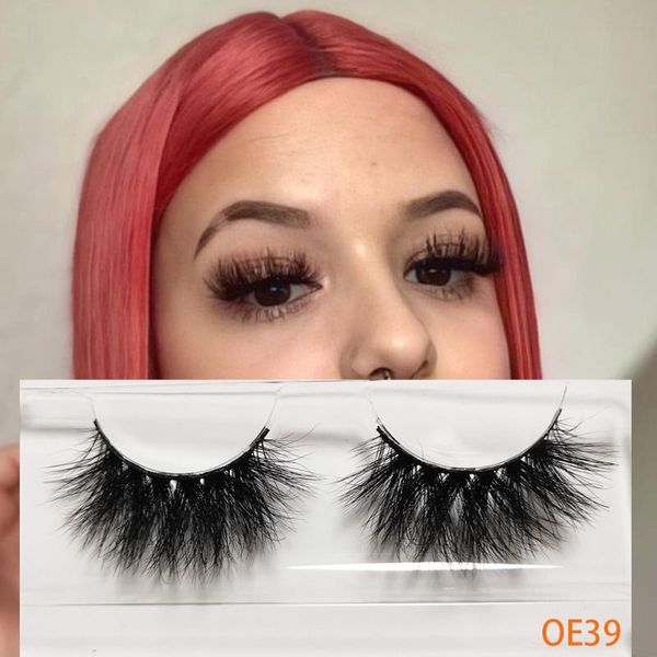 

false eyelashes mink 3d lashes thick handmade full strip cruelty reusable makeup