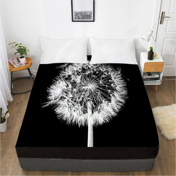 

sheets & sets 3d fitted sheet custom single queen king size bed with elastic mattress cover 90x200 bedding rose microfiber drop ship