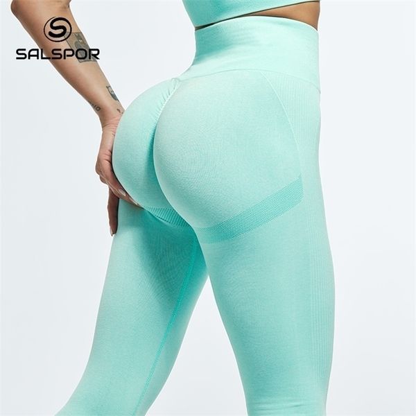 

salspor women seamless gym leggings push up high waist sports women fitness stretch running quick-drying leggins femme trousers 211014, Black