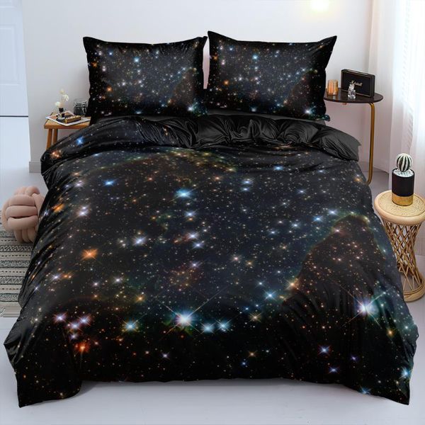 

bedding sets gorgeous starry bed linens duvet cover set quilt/comforter case pillow covers single double full home textiles