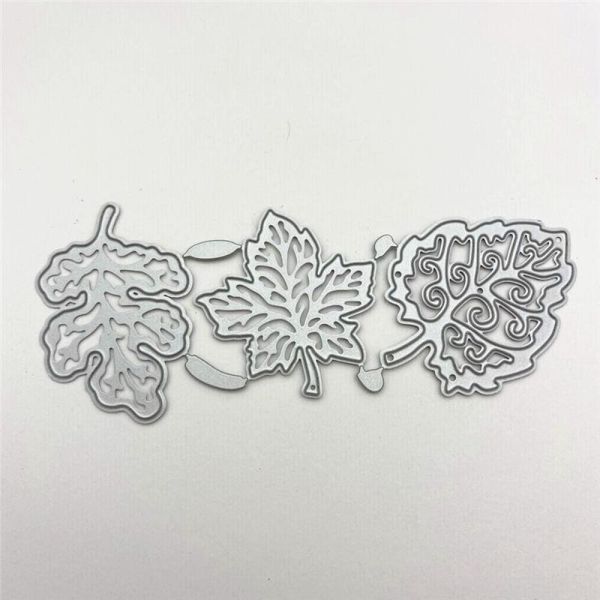 

painting supplies 3pcs lace leaves frame metal cutting dies for craft scrapbooking embossing stencil diy die cut card decoration 2021