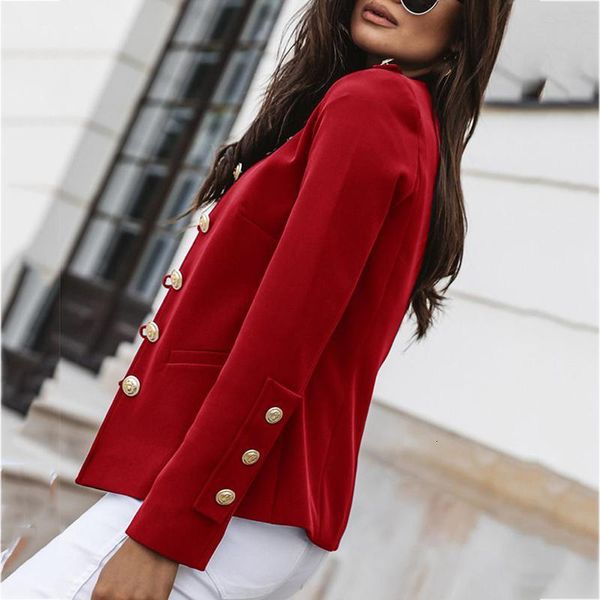 

women's jackets women winter solid buttons casual slim long sleeve jacket coat office lady elegant korean style fashion outwear sj7353u, Black;brown
