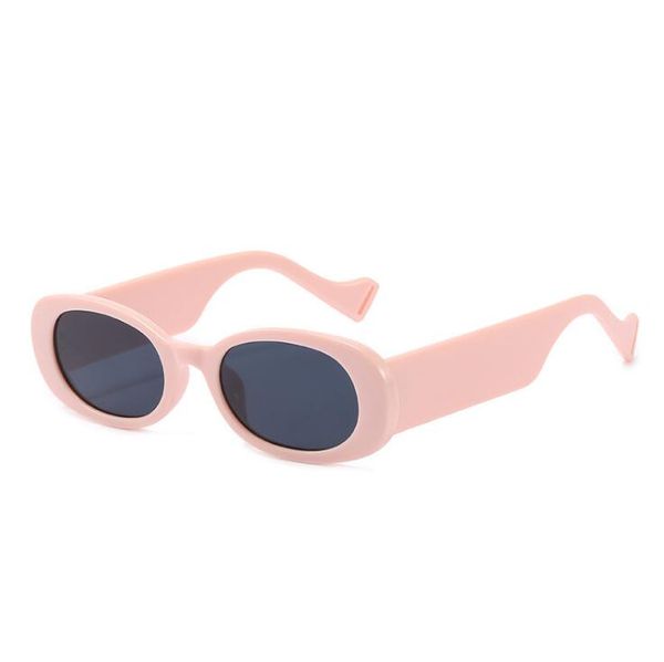 

ladies new round frame sunglasses personalized fashion sun glasses, White;black