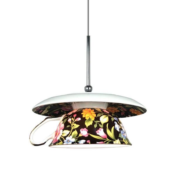 

pendant lamps ceramics cup lights modern led hanging lamp kitchen living room light fixtures bedroom bar dining loft decor