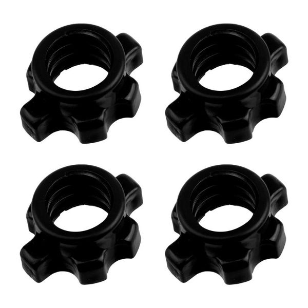 

accessories 4 pcs durable barbell fixing nuts household dumbbell bar screws