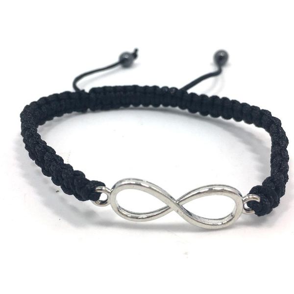 

charm bracelets alloy couple bracelet solid color handmade braided rope bangle wrist adjustable chain for lover friendship bn, Golden;silver