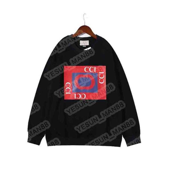 

designer luxury cc classic winter warm hoodies mens womens fashion g letter printing sweatshirts loose hooded lovers autumn clothing, Black