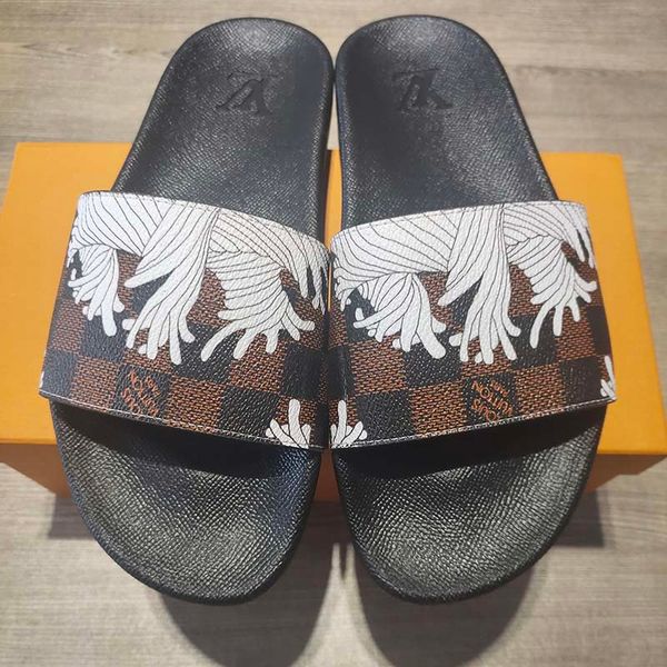 

stylish slippers shoes tigers fashion classics slides sandals men women shoe tiger cat design summer huaraches bagandshoe 1-8, Black