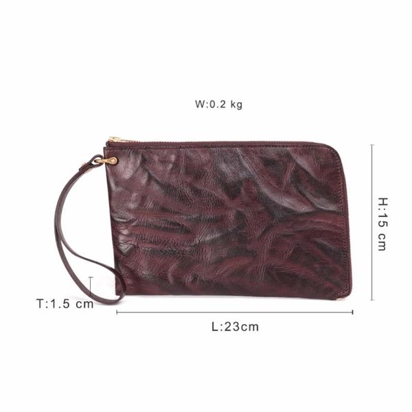 

wallets men wallet genuine leather purse men's clutch long handy bags id holder male bag gift, Red;black