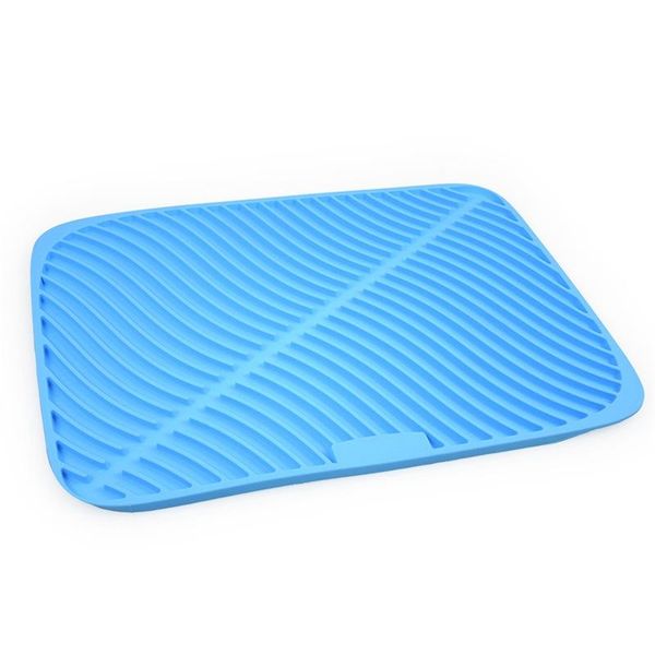 

table runner multi function storage rack water filter pad silicone dish drying mat waterproof square anti scalding insulation tool