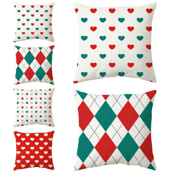 

pillow case 18x18 christmas geometric sofa car throw cushion covers home decor