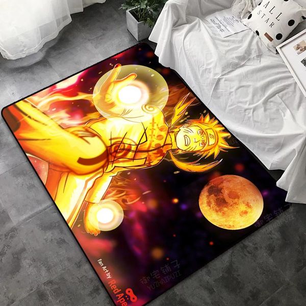 

carpets cartoon naruto doormat rug carpet floor mat bedroom non-slip cosplay gifts