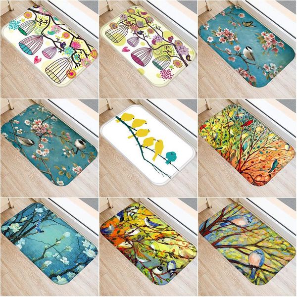 

cushion/decorative pillow bird non-slip mat decorative carpet kitchen pad living room home soft door floor rugs