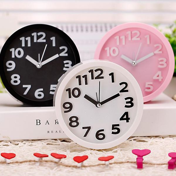 

desk & table clocks originality candy small alarm deskfashion children head