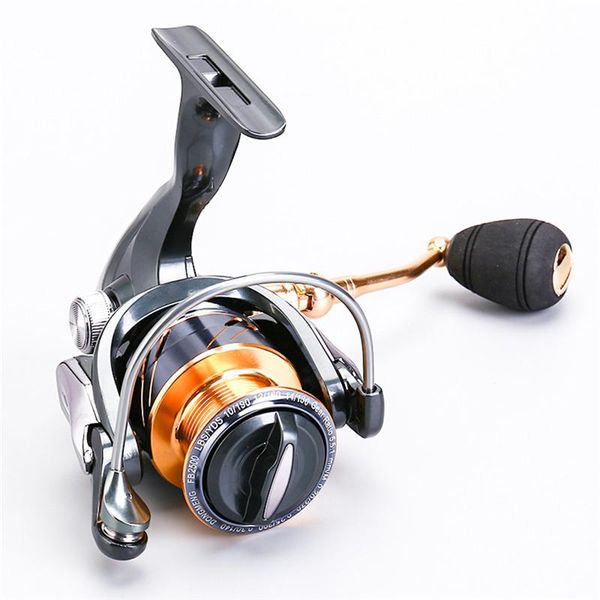 

high-quality saltwater freshwater dual-use fishing reel full metal 5.5: 1 gear ratio high speed spinning baitcasting reels