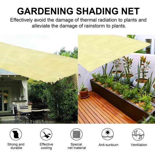 

shade courtyard sun sail sunshade uv protection awning garden plant insect-proof net for camping outdoor awnings