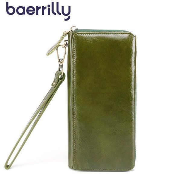 

wallets women with phone case genuine leather female money pocket coin purse zipper long clutch bags card holders carteira, Red;black