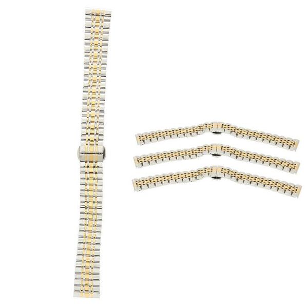

watch bands band accessories professional replacement length adjustable strap accessory parts golden, Black;brown
