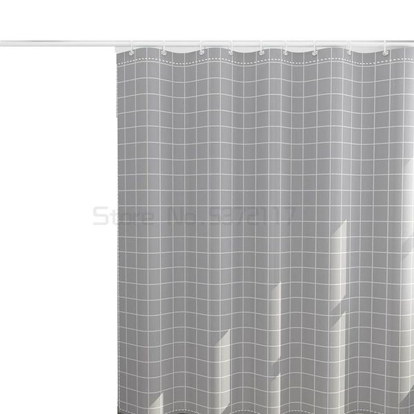

shower curtains bathroom waterproof curtain clear modern aesthetic geometric elegant tenda per doccia sets ba60yl