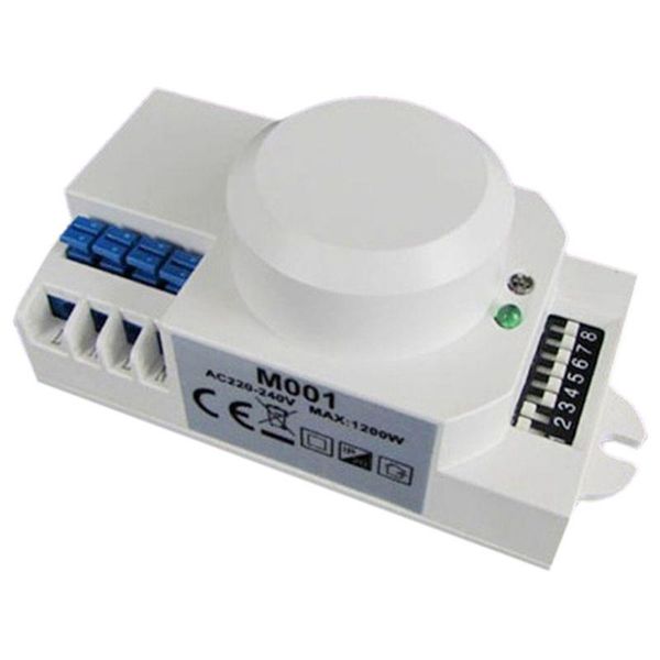 

degree microwave sensor light switch induction motion vibration smart home control