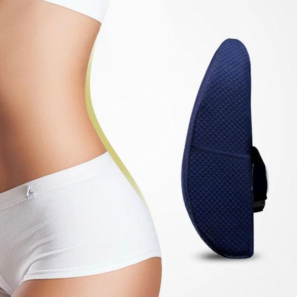 

cushion/decorative pillow memory foam lumbar support cushion for back waist orthopedic coccyx office chair car seat pain relief massage pad