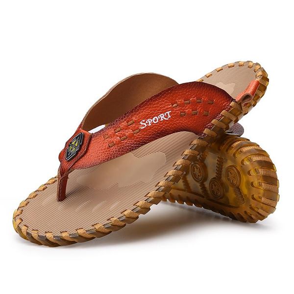 

slippers man sandalias sandel zandalias de verano genuine sandali rubber vietnam piel heren homme for erkek herren sandalen hombre cuero, Black