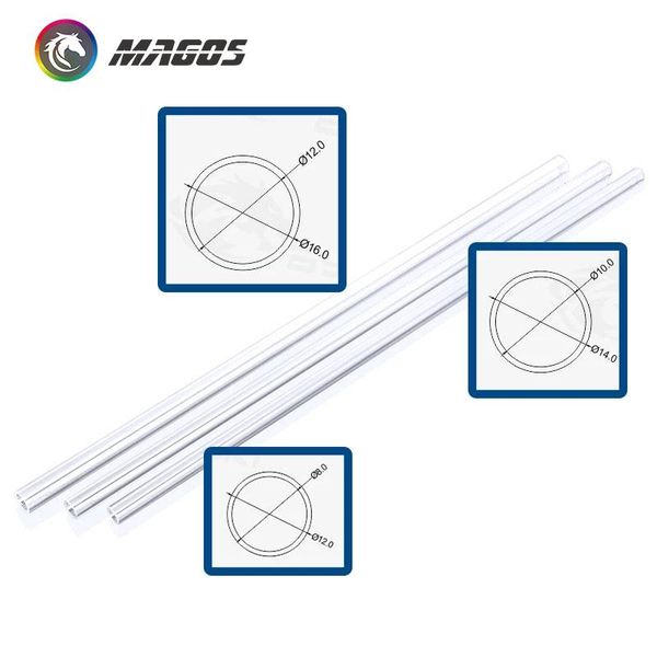 

12/14/16mm transparent hard tube bendable pipe , length 50cm fans & coolings