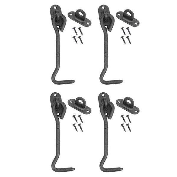 

clothing & wardrobe storage 4pcs cabin door hook barn window gate eye lock