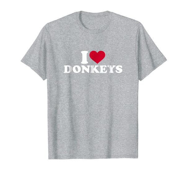 

I love donkeys T-Shirt, Mainly pictures