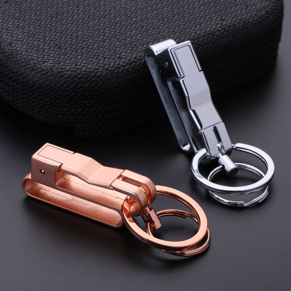 

men women car keyring holder men's keychain fashion key pendant accessory keyrings for male gifts jewelry chaveiro 584116996791a, Slivery;golden