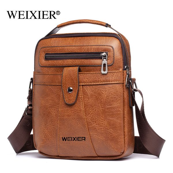 

2021 new large capacity messenger vertical hand single shoulder men's bag