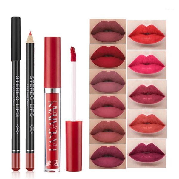 

matte lip gloss liner pen waterproof lipstick tint plumper long lasting makeup cosmetics lipliner pen1