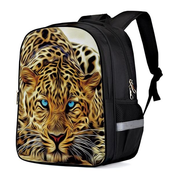 

backpack cartoon creeping cheetah schoolbag children school boy girl kindergarten