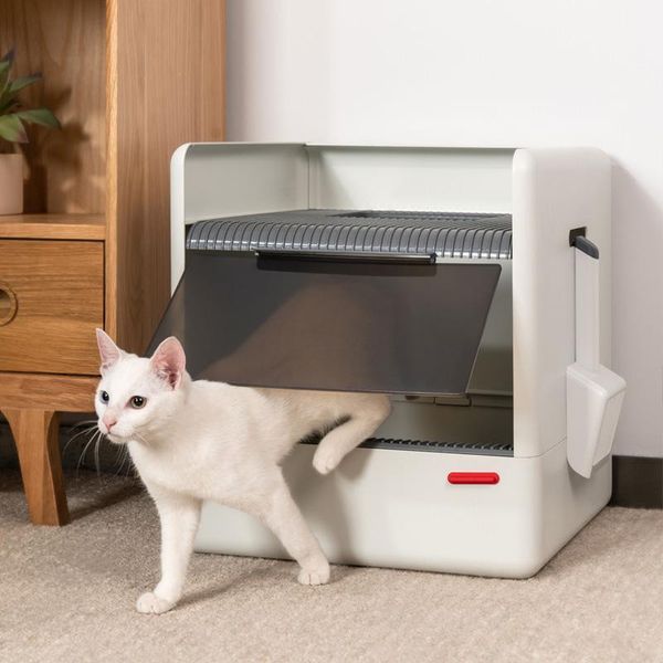

other cat supplies litter basin anti-splash toilet foldable large fat doll