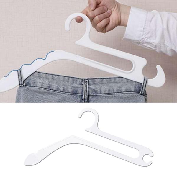 

10pcs hanger multifunctional trousers rack non-slip clothes hangers & racks